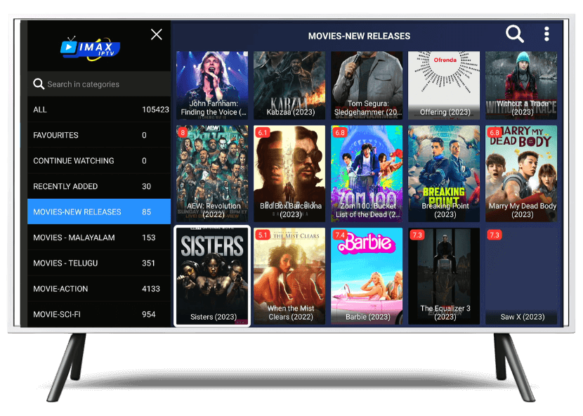 iMax IPTV - Your All-in-One Entertainment Solution
